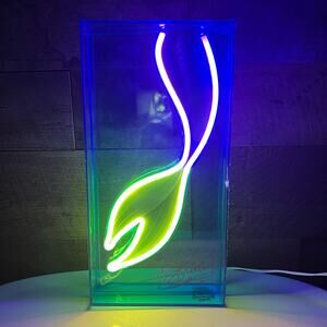 Disney Ariel LED Light Mermaid Tail Wall Table Desk Lucite USB Cord Working